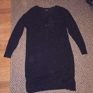 Torrid black knit dress
